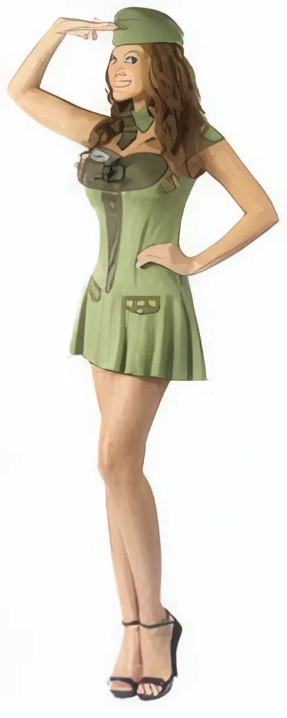 Disfraz de militar